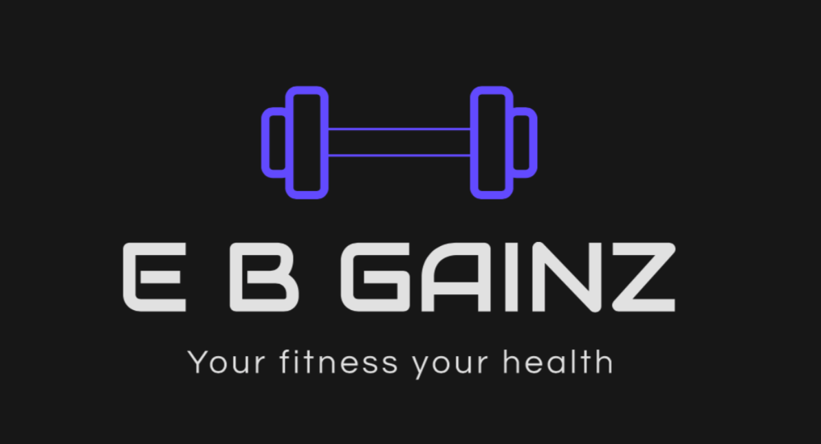 EB Gainz logo black